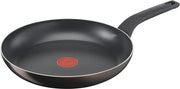 Padella antiscivolo da 28 cm - Adatto a tutti i fornelli tranne quelli a induzione - Facile da pulire