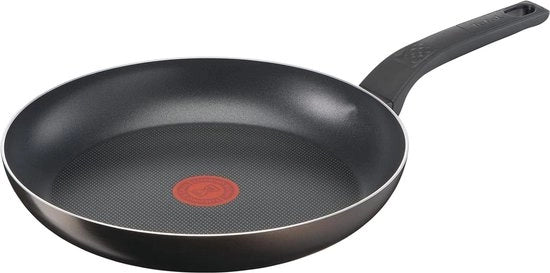 Padella antiscivolo da 28 cm - Adatto a tutti i fornelli tranne quelli a induzione - Facile da pulire