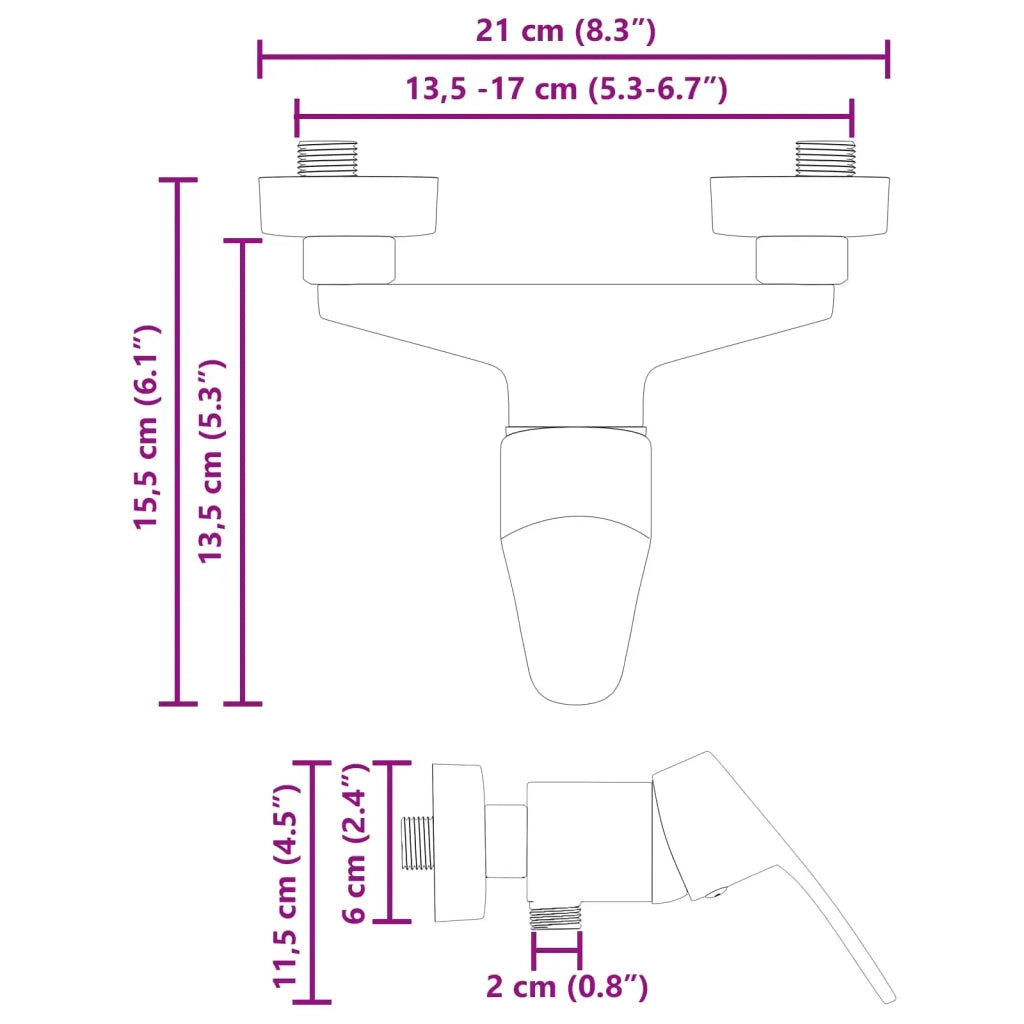 Miscelatore Doccia Nero G 1 / 2 pollici 42023391