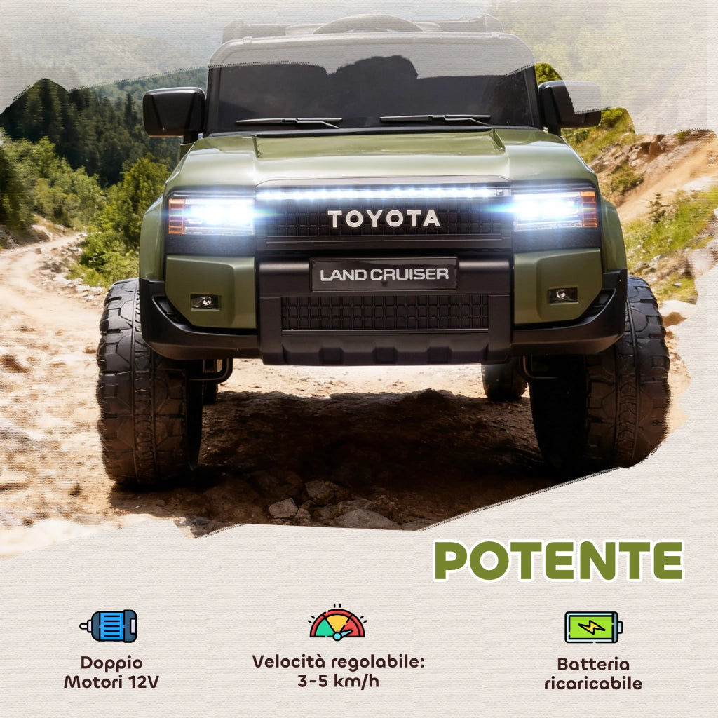 Auto Elettrica per Bambini ¨C Minimal ¨C Verde 12V