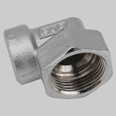 RACCORDO TERMINALE A SQUADRO CROMATO  1 x 3/8     FAR