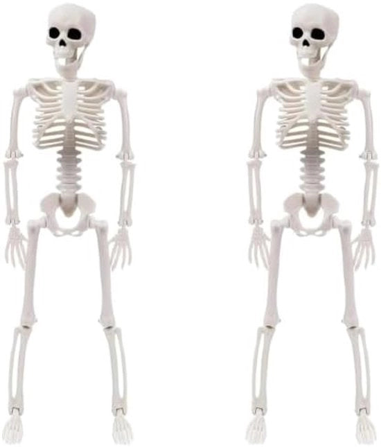 Scheletro Mobili per Decorazione di Halloween - Set a 2 Pezzi