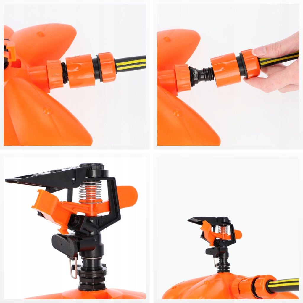 Irrigatore da giardino KADAX con spruzzatore oscillante e regolabile per irrigazione