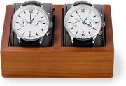 Cassa orologio - cuscino orologio, scatola orologio \ scatola orologio (13 x 10 x 4.5cm, Grigio scuro)