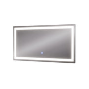Vicco Specchio bagno Vetro 80 x 40 cm con illuminazione frontale