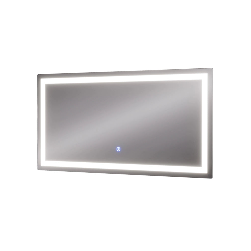 Vicco Specchio bagno Vetro 80 x 40 cm con illuminazione frontale