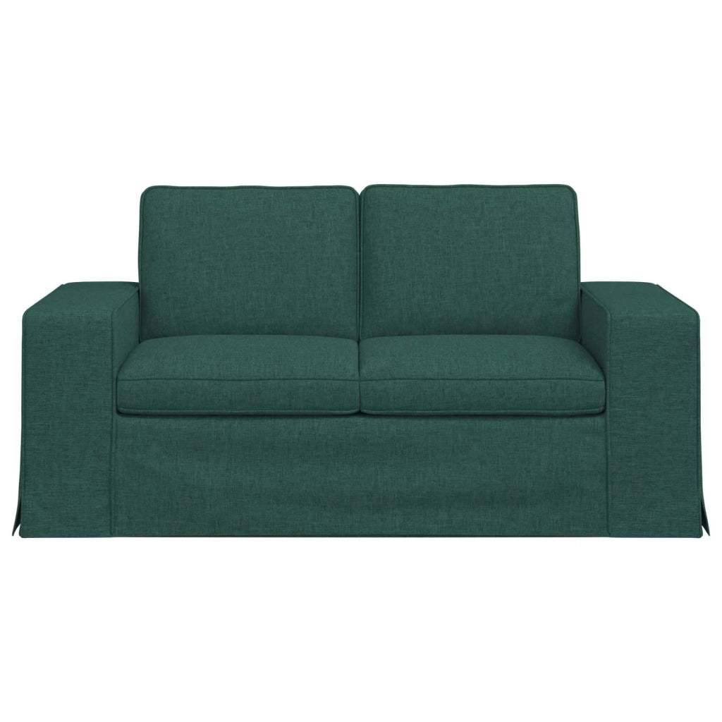 Divano | Divano da soggiorno | Sofa Verde Scuro 162 x 80 x 82 cm Tessuto