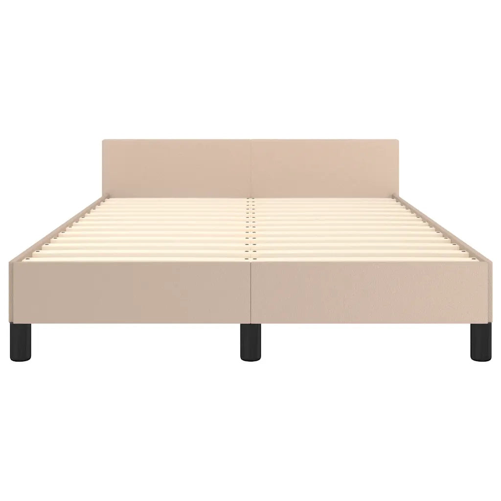 Giroletto con Testiera senza Materasso Cappuccino 120x200 cm 347494