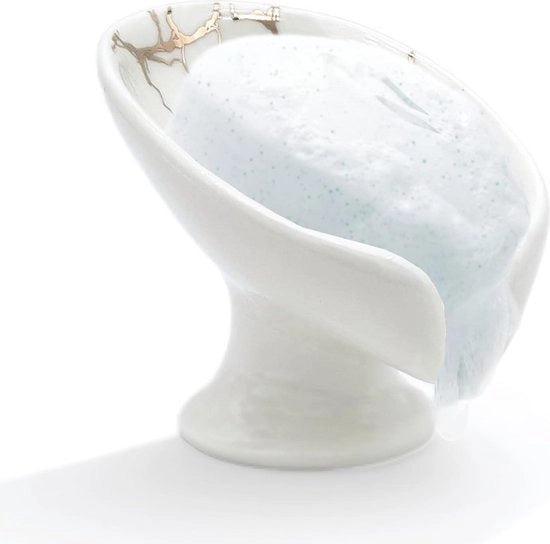 Bacetto di sapone ceramico con scarico - scarico rapido - per doccia e cucina - accessori per la stanza da bagno