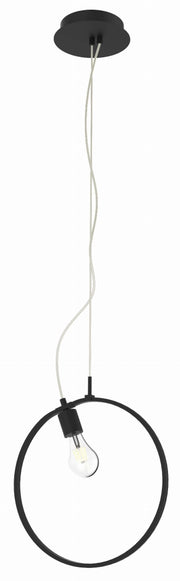 Lampada a sospensione Candellux Skiros 2 luci LED 4000K nero
