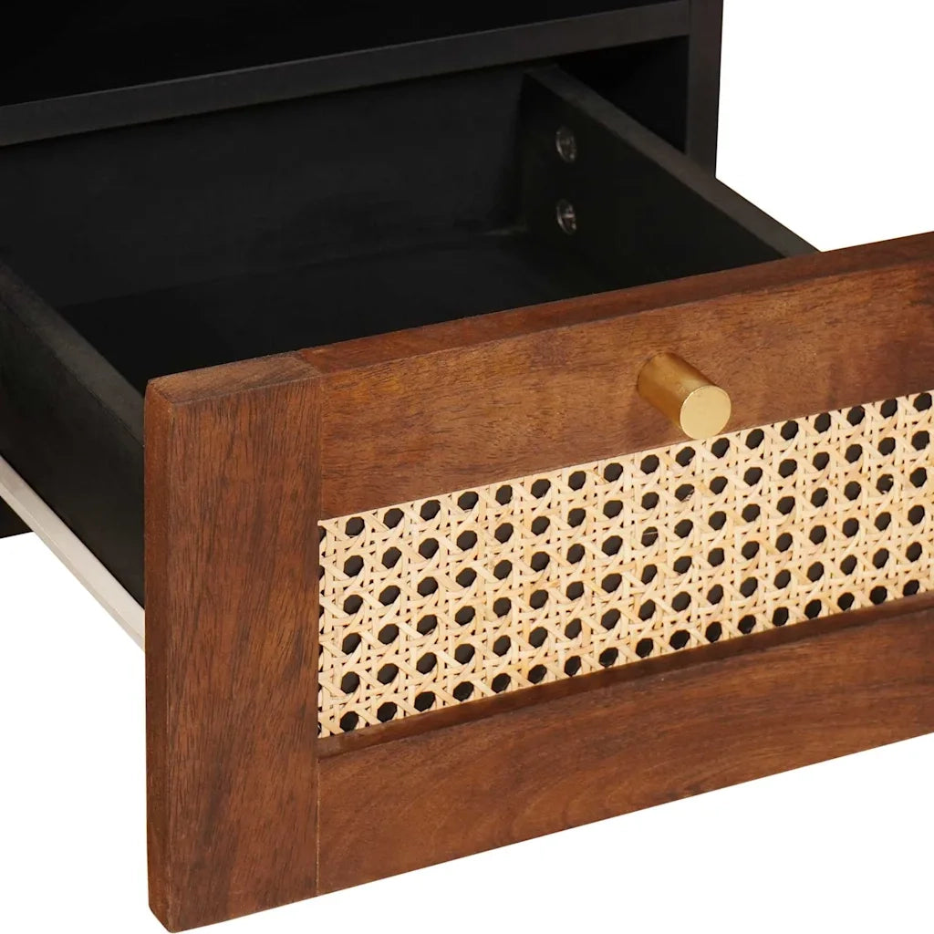 Mobile TV | Armadietto TV | Mobile Porta TV Marrone 100 x 33,5 x 46 cm Legno di mango massello