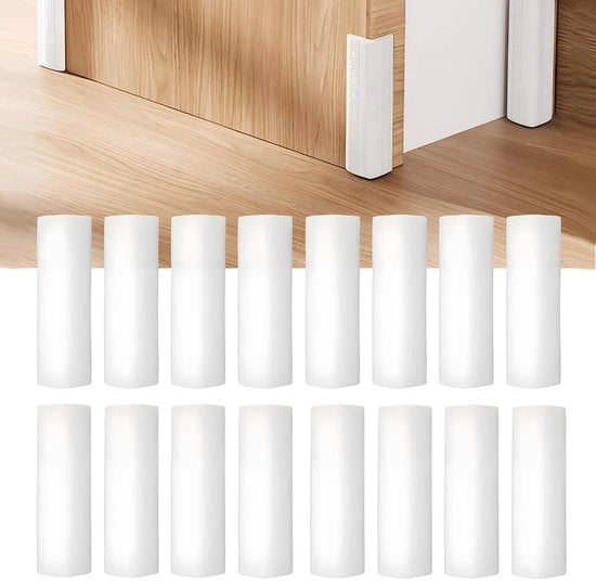 Protezioni Angolari in Silicone - 16 Pezzi - Translucidi - Angoli di Sicurezza - Baby Proofing - Installazione Facile - Blocchi Angolari