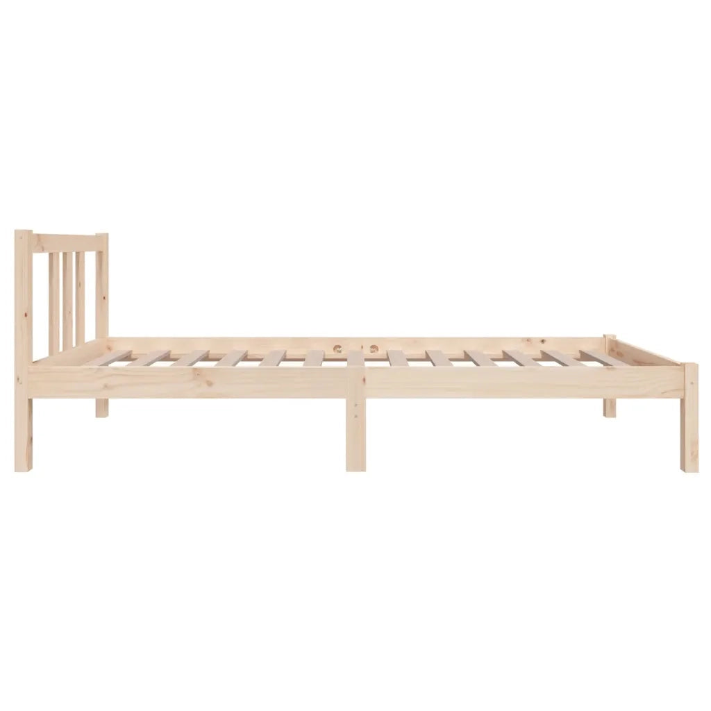 Letto singolo | Letto per adulti | Giroletto in Legno Massello 75x190 cm Small Single