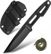 Pugnale Tanto Piccolo con Carta 3,14 Pollici | Pugnale EDC per Attività Outdoor