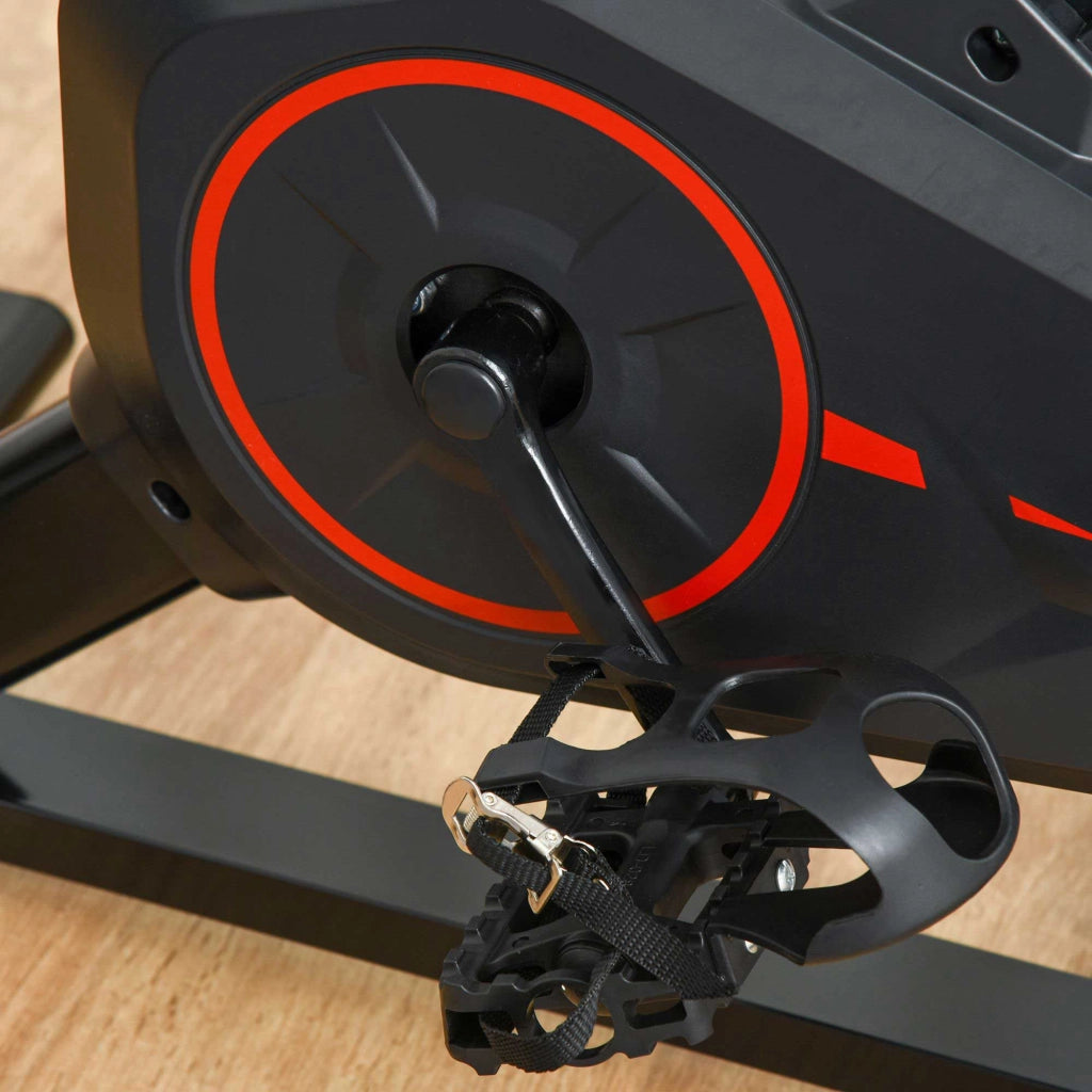 Cyclette da interno, attrezzo per allenamento in bicicletta, cyclette per palestra domestica, 85 x 46 x 114 cm