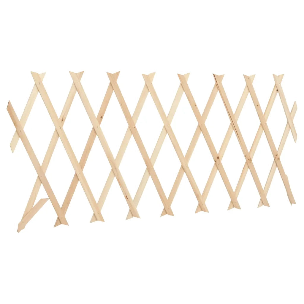 Recinzione da Giardino | Recinzione a Traliccio 5 pz in Legno di Abete 180x30 cm