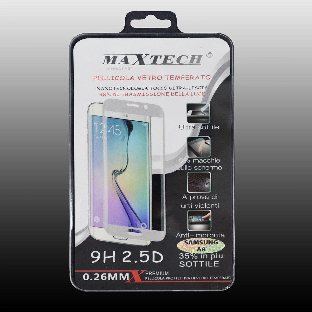 Trade Shop - Pellicola Protettiva Display Vetro Temperato Per Samsung Galaxy A8 Maxtech P-sam A8 -