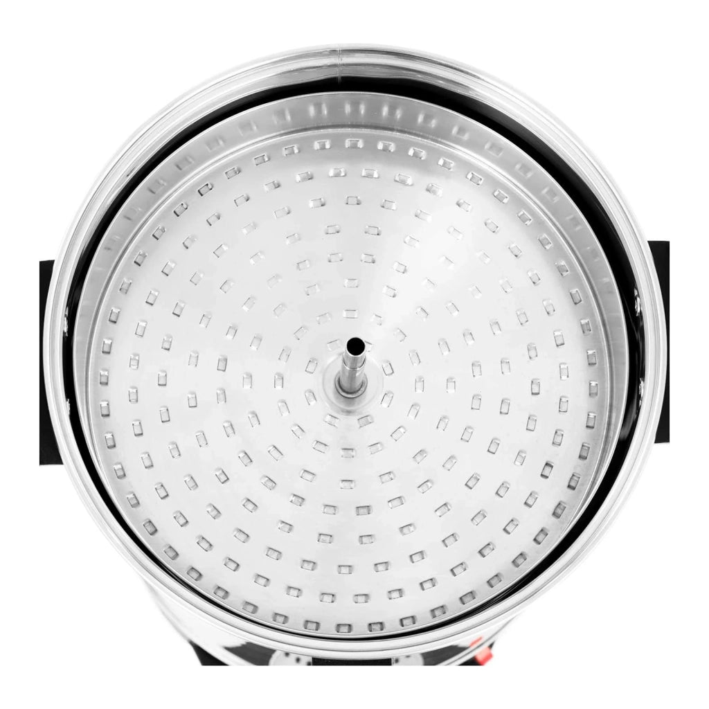 Caffettiera elettrica professionale con filtro a percolazione di grande capacità (Potenza: 1200 watt funzione di preparazione/mantenimento in caldo volume: 9 litri rubinetto) 14_0004679