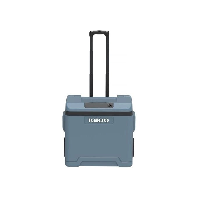 Igloo IE42 Frigorifero Portatile Termoelettrico 42 L 12V 230V con Ruote e Maniglia Telescopica Classe D colore Blu