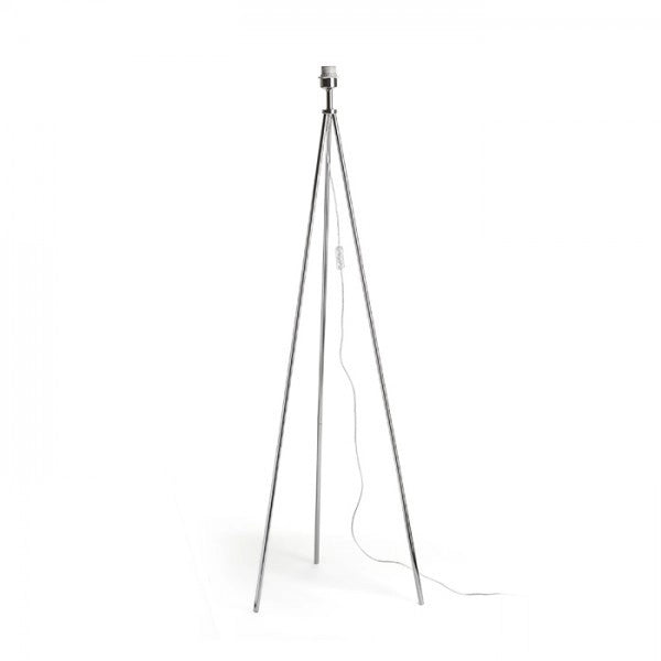 NYC TRIPOD piedistallo da terra TRIPOD  cromo 230V E27 42W