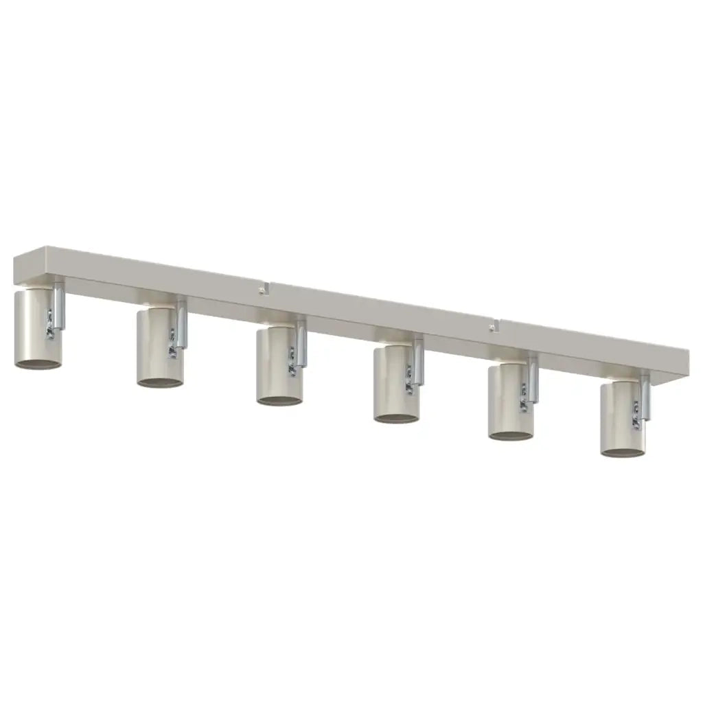 Faretto da soffitto Nichel 73 x 6,5 x 11,5 cm Metallo CFW9502678