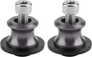Sliders per Motocicletta Stand 2 pezzi 6 mm Motocicletta CNC Stand per Sospensione Posteriore Braccio Oscillante Stand per Bobina .