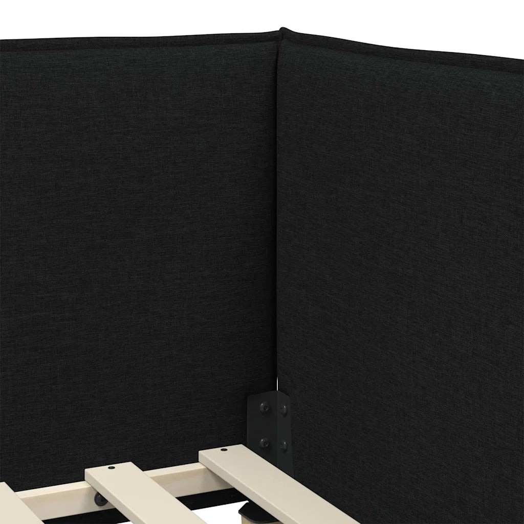 Struttura Letto Angolare con Materasso 2 pcs Verde Velluto 3394007