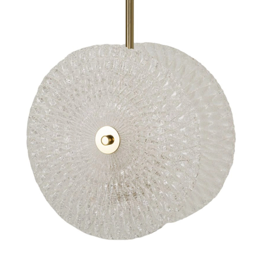 Lampada a Sospensione VKH86, Oro, Metallo, 35x18x80 cm