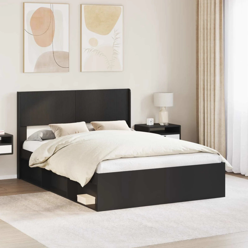 Testiera Letto Nero PB 889706