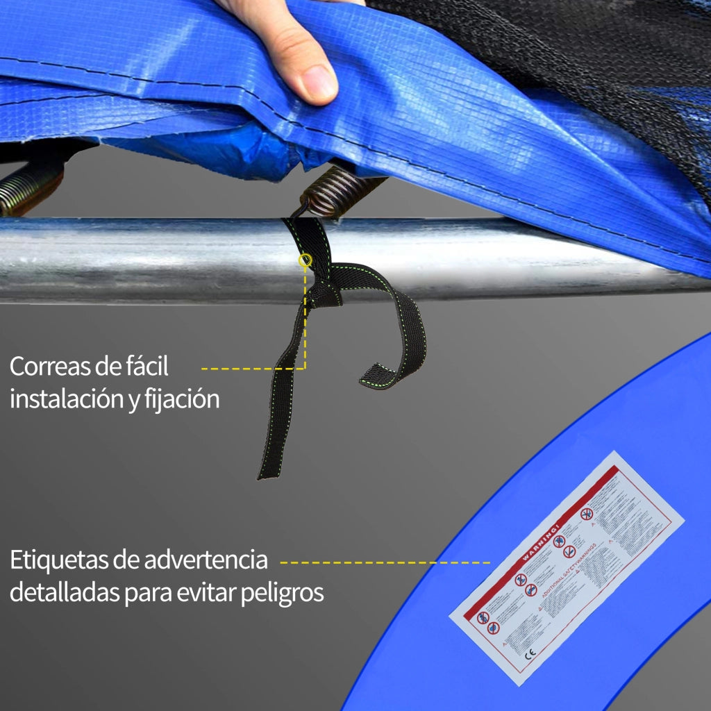Bordo di Protezione Imbottito per Trampolino ¨C Xylo ¨C Diametro 305 cm Blu
