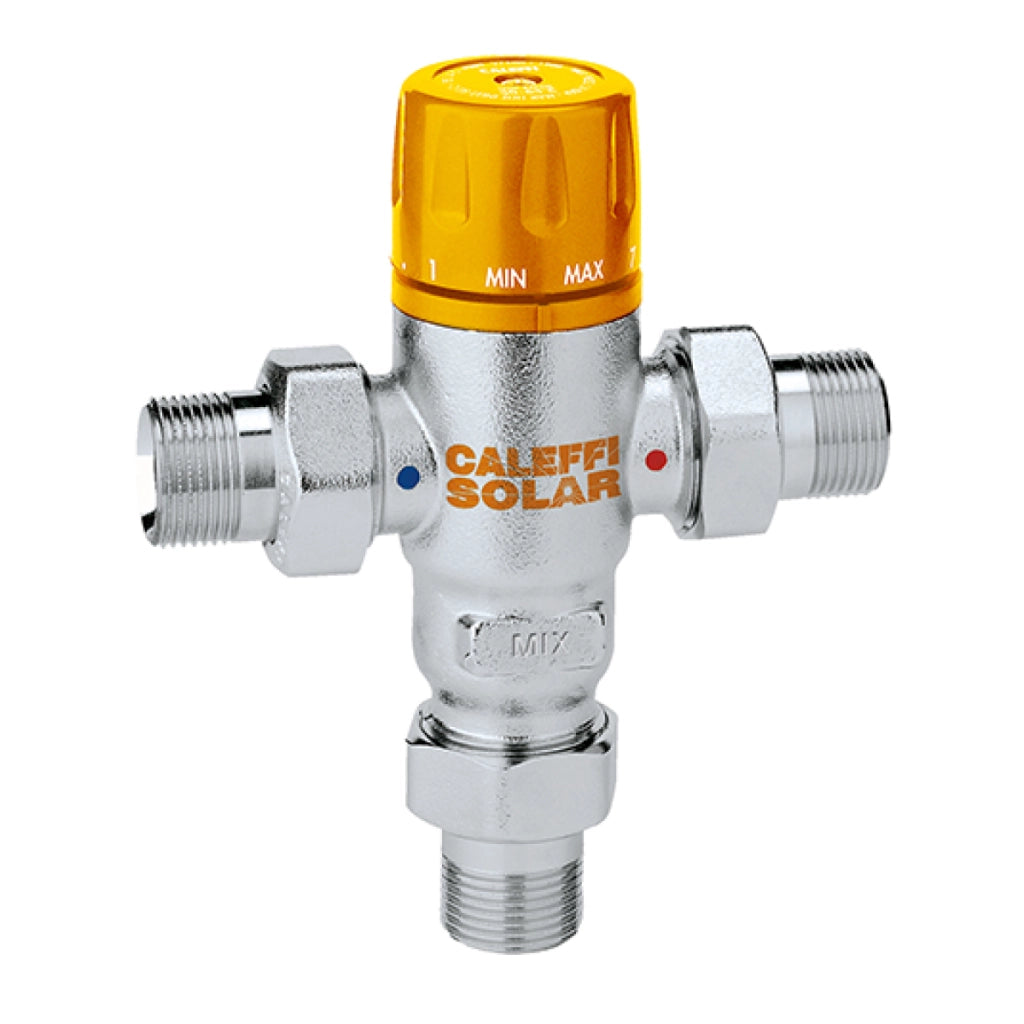 MISCELATORE TERMOSTATICO REGOLABILE PER IMPIANTI SOLARI 3/4  30 EE ·65  °C   CALEFFI SPA