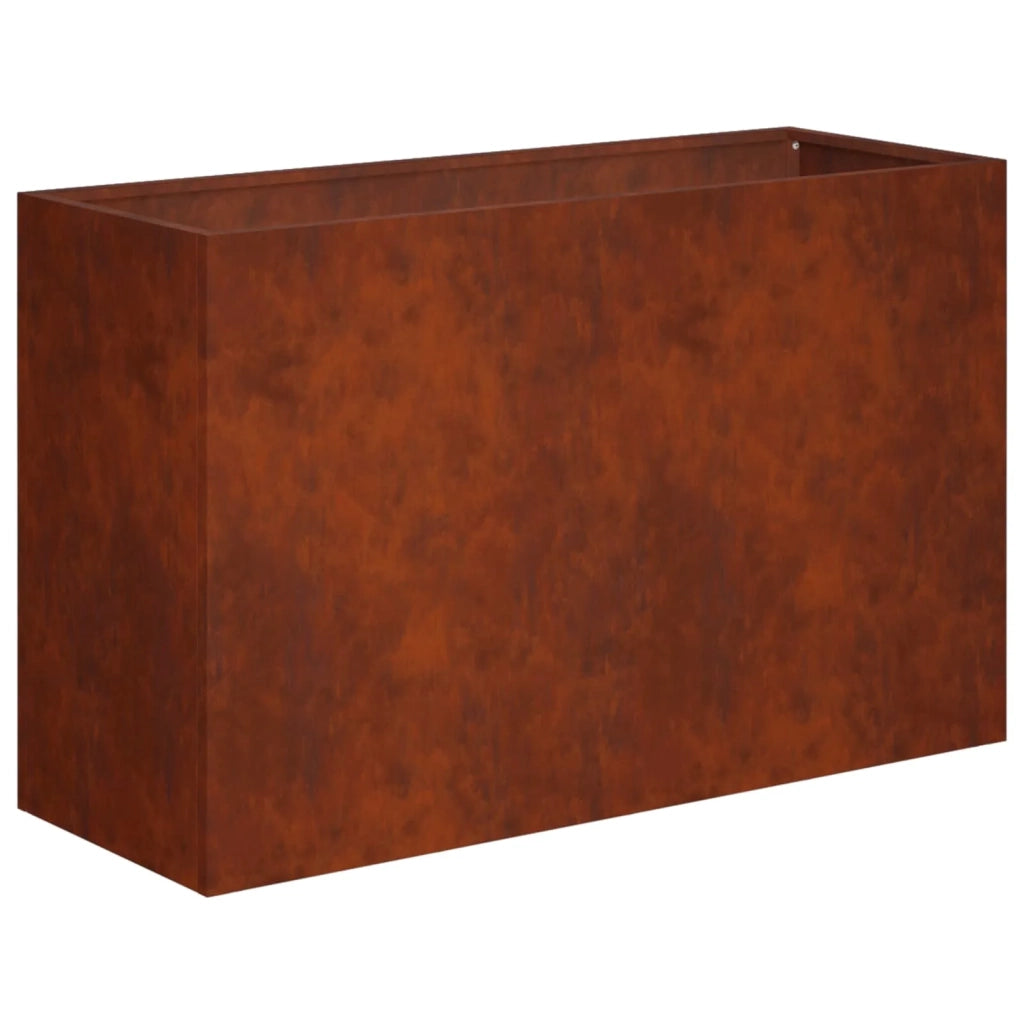 Vaso da giardino Ruggine 80 x 40 x 50 cm Acciaio Corten 8005720