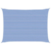Telo Ombra Blu e Bianco 5 x 6 m HDPE 42032897