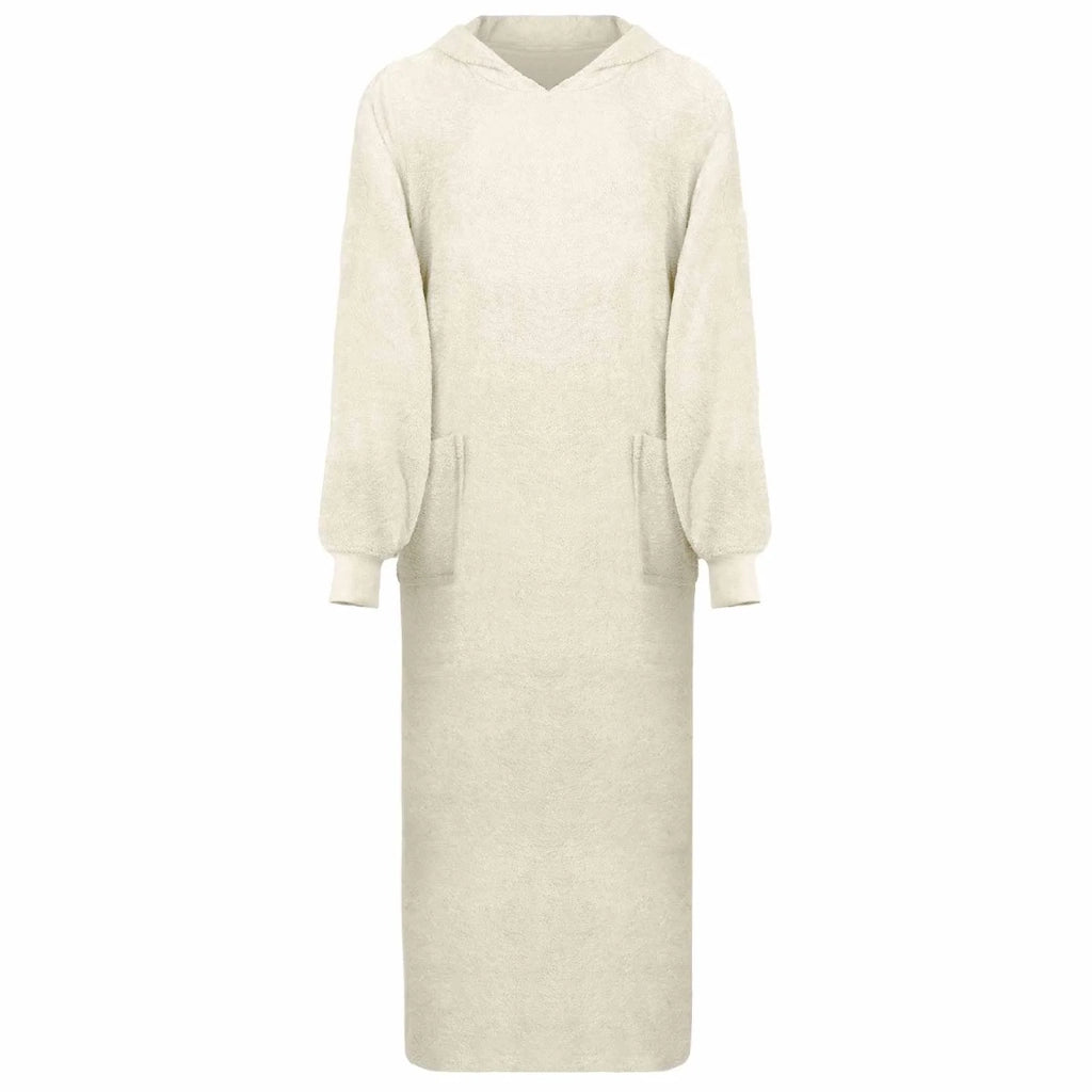 Felpa coperta KINN Crema XXL Cotone 4100885