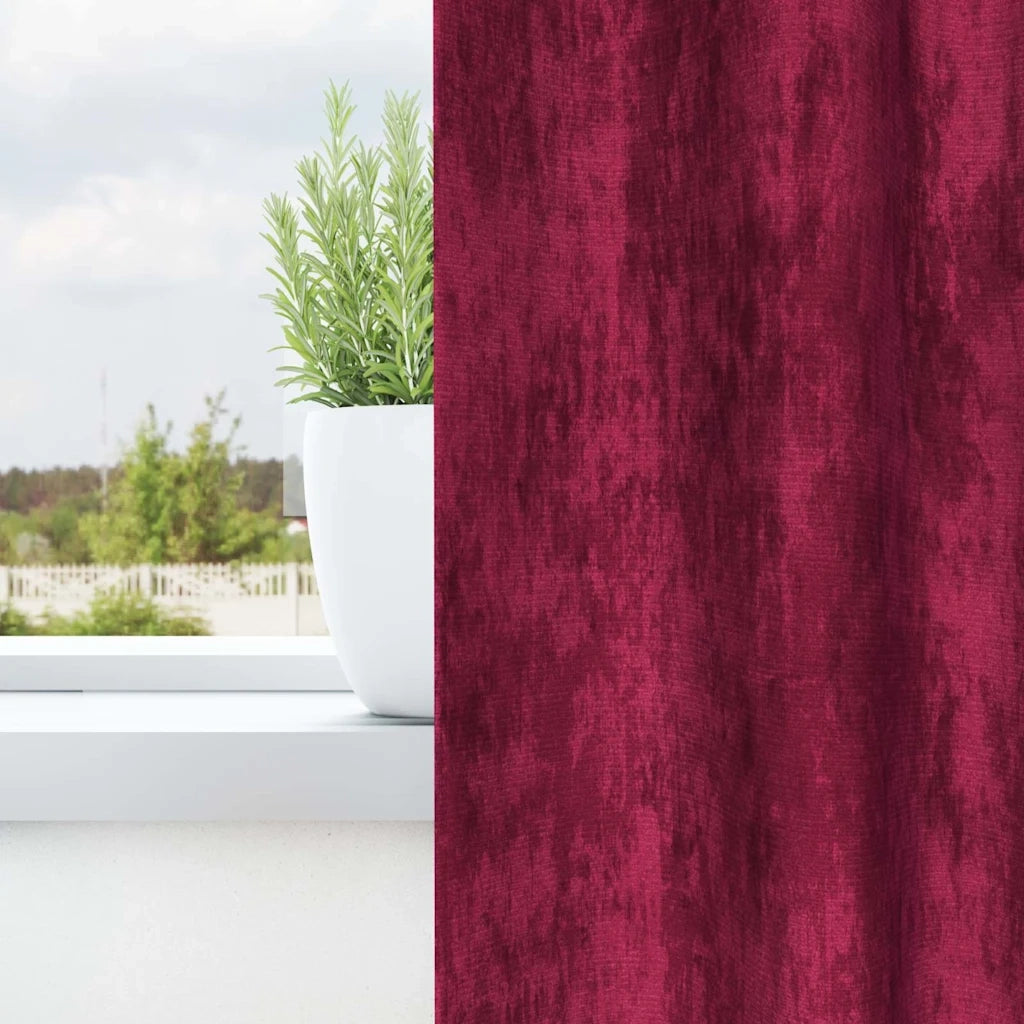 Tende in Velluto 2 pcs Rosso Vino 260 x 140 cm Velluto 4107682