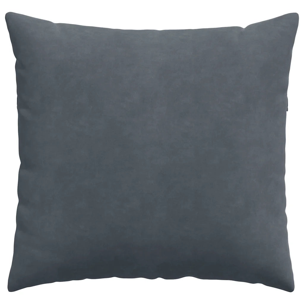 Cuscini da Divano 2 pz | Cuscini per sedie Grigio scuro 45 x 45 cm