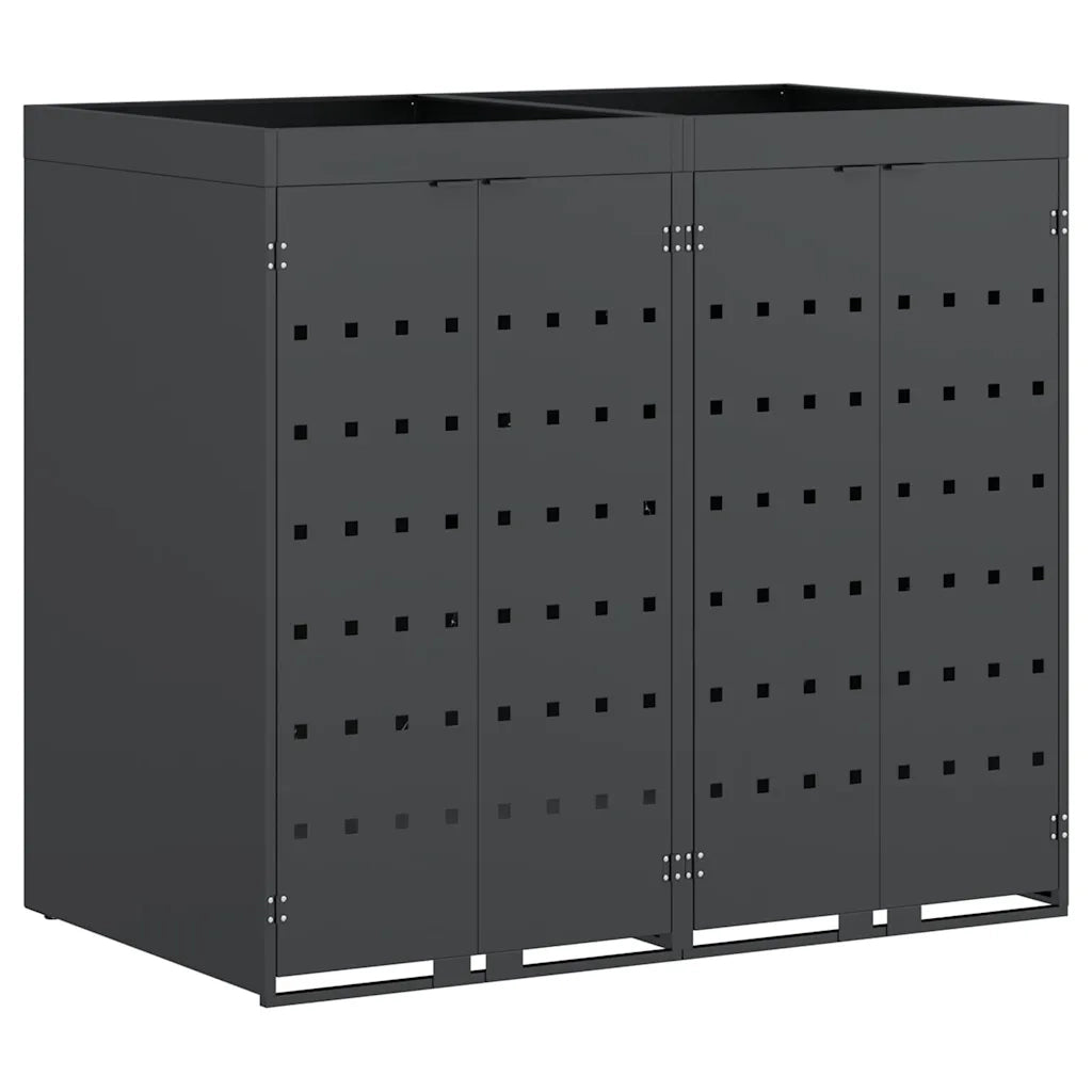 Contenitore per Rifiuti per 2 Bidoni Antracite CFW4614147