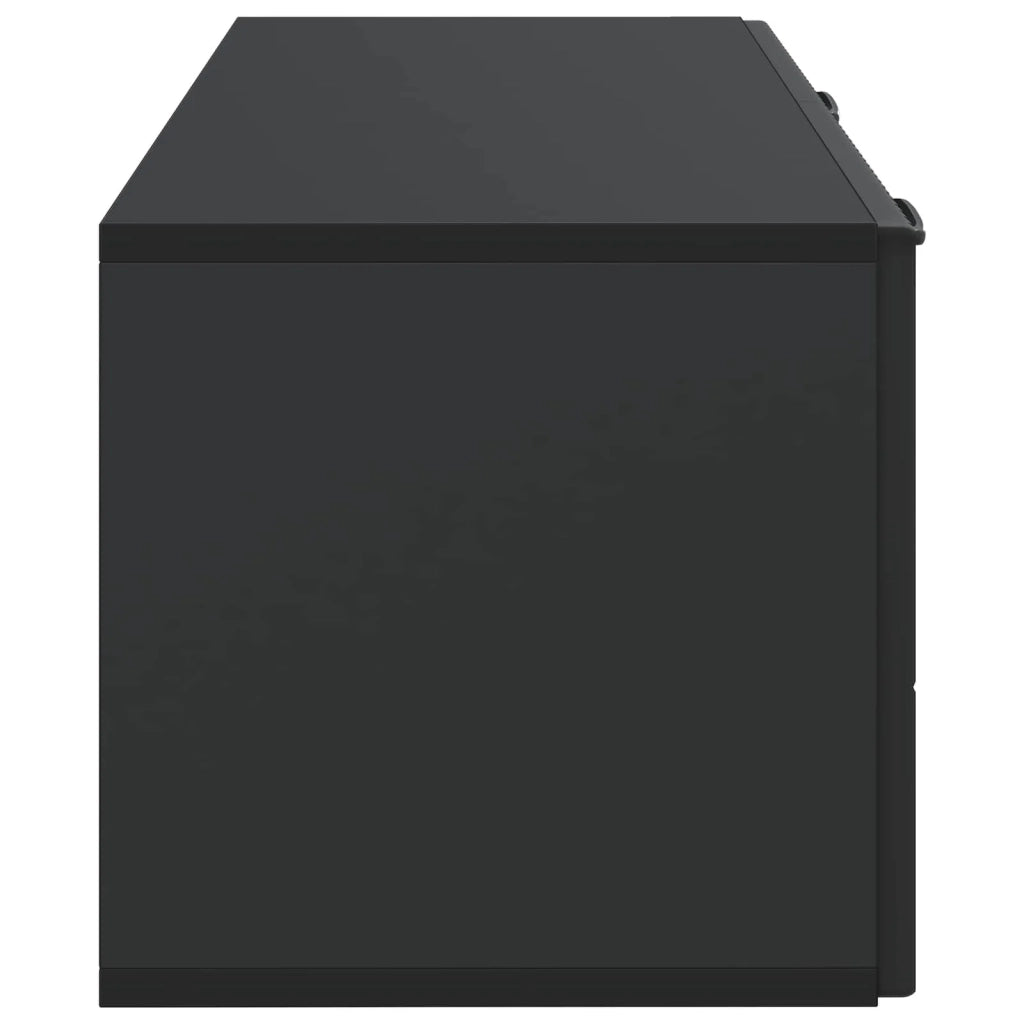 Mobile TV da Muro | Armadietto TV | Mobile Porta TV Nero 78,5 x 31 x 30 cm