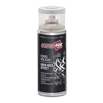 BOMBOLETTA SPRAY FERROMICACEO 400 ml Grigio antracite - 6 pezzi- AMBROSOL