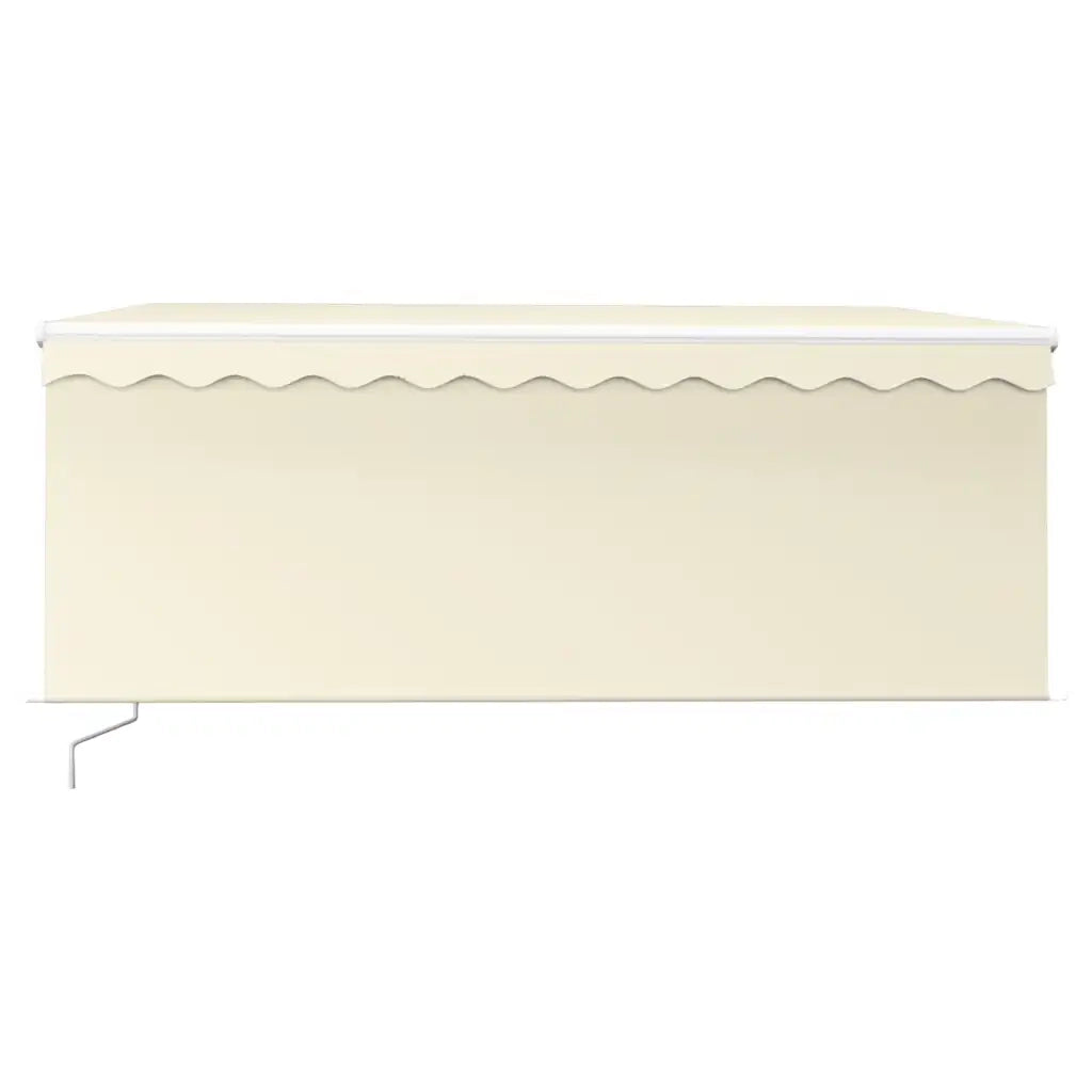 Tenda da Sole Retrattile Manuale-Tenda parasole per Patio 3x2,5 m Crema 961259