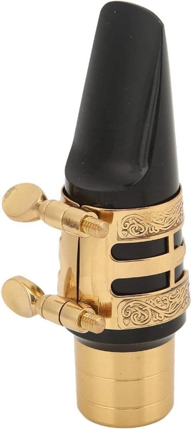 Kit per bocchino di sassofono contralto - Verricchiamento bilanciato chiaro - Tono focalizzato - Accessori per sassofono contralto.