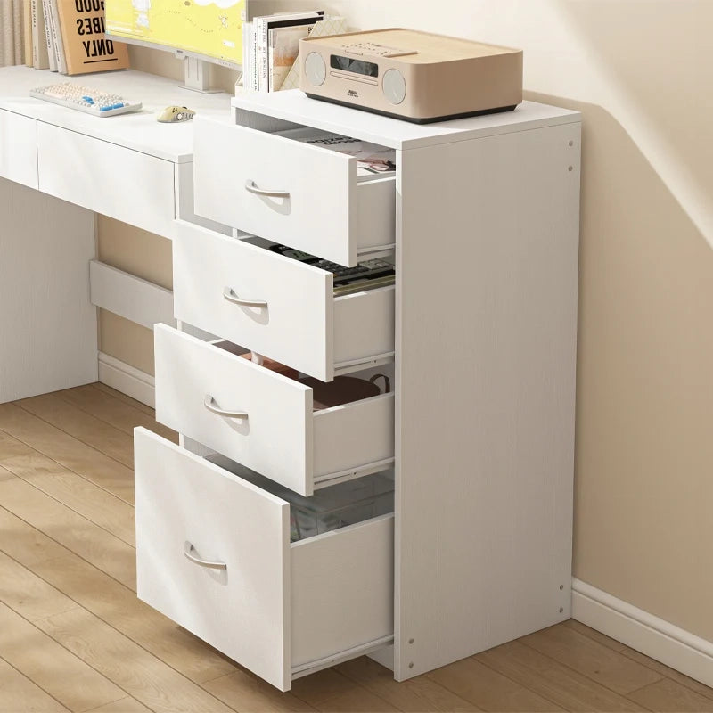 Libreria Bianca 45x35x85 cm Ideale per Ogni Ambiente