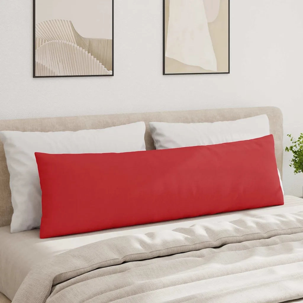 Cuscini da Divano 2 pcs Rosso 145 x 40 cm Tessuto 42013837