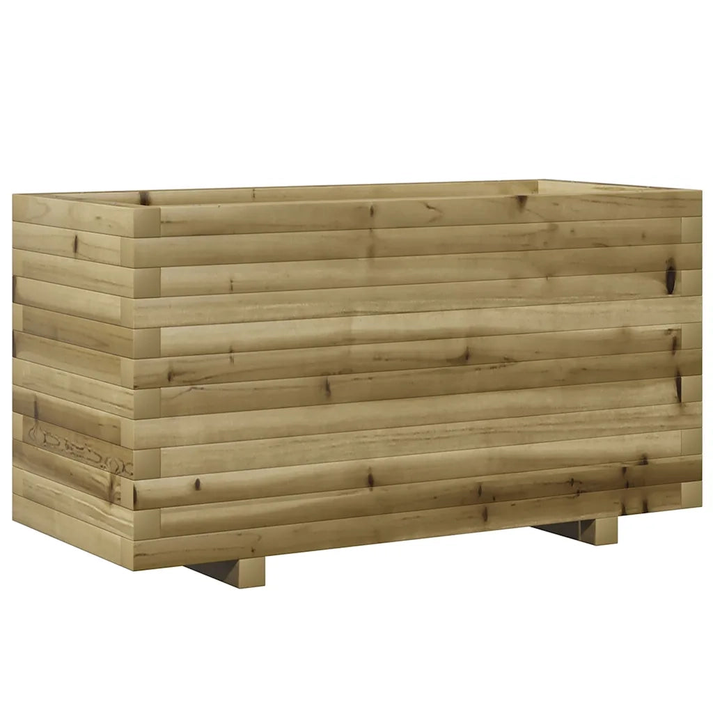 Fioriera da Giardino 90x40x49,5 cm in Legno di Pino Impregnato 847377