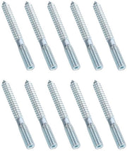 Bottone di espansione - Doppia vite - Torx TX25 - Acciaio zincato - M8 - M8 x 60 mm - Adatto per macchine - Finestra argentata - 10 pezzi
