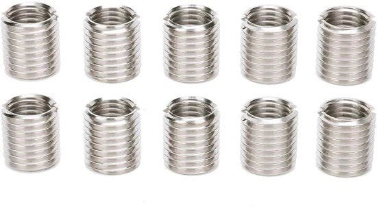 Kit di riparazione in acciaio inossidabile - M20 - per cavi interni ed esterni - 10 pezzi - Duraturo - Adatto per applicazioni sicure - Boccole di vite