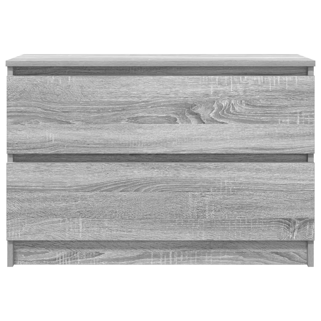 Mobile Porta TV-Mobile per TV-Credenza TV Grigio Sonoma 80x35x54 cm in Legno Multistrato