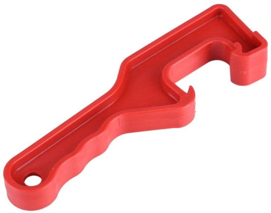 Apriporta per secchio in plastica per rimuovere il coperchio da secchi fino a 5 litri