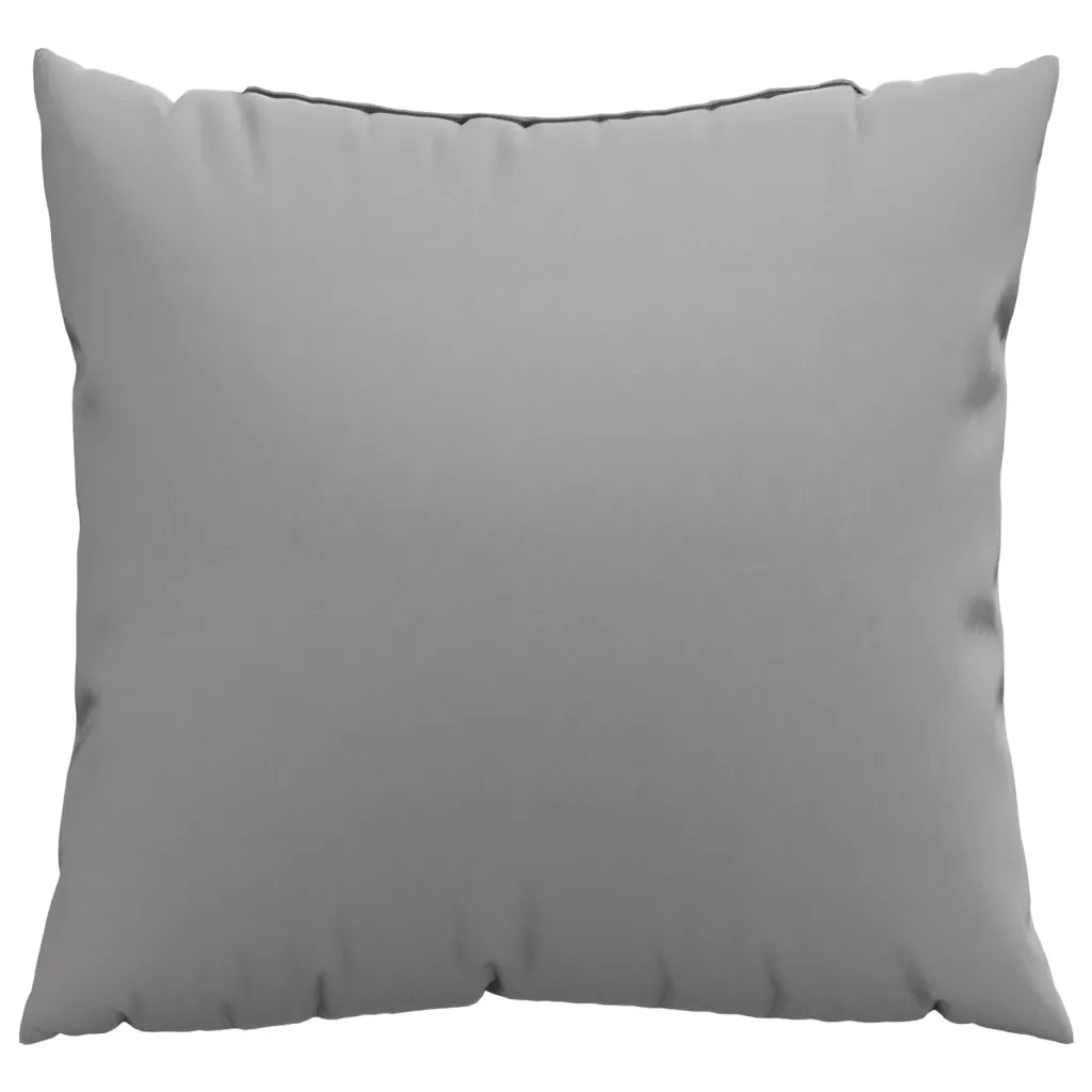 Cuscini per Divano 4 pz Grigi 60x60 cm in Tessuto 360404