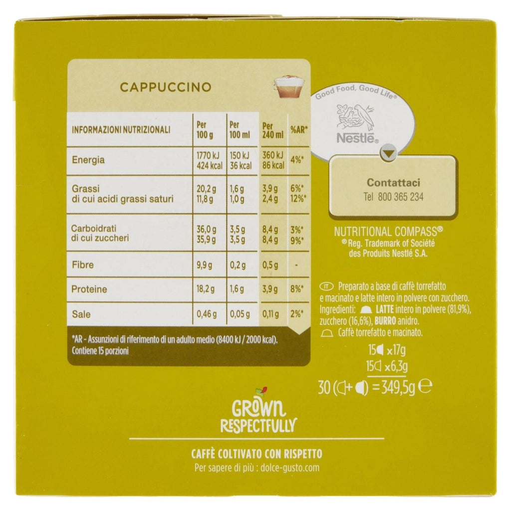 Nescafé Dolce Gusto Cappuccino 30 Capsule